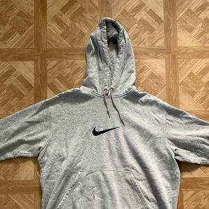 Y2K Nike Big Embroidered Check Hoodie